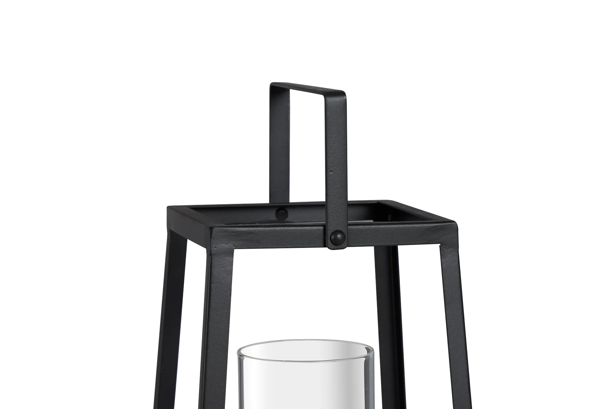 Gloria Black Medium Lantern
