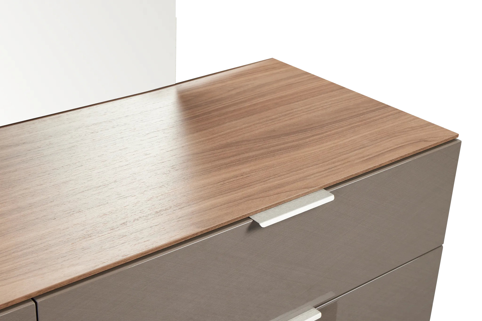 Palermo Two-tone Dresser & Mirror