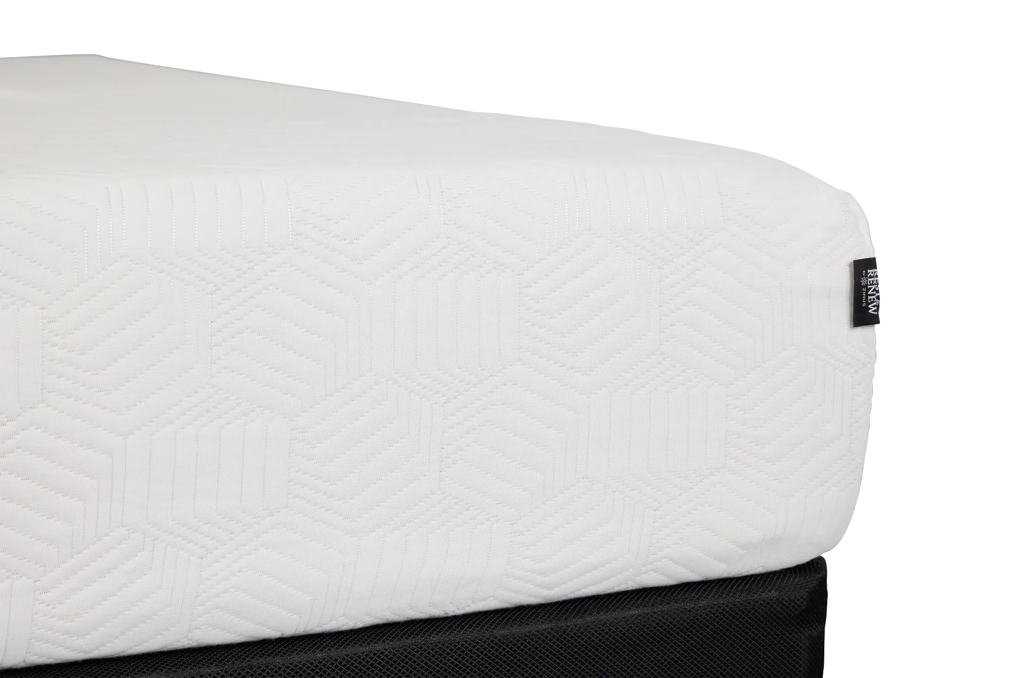 Rest & Renew By Zinus Gel Memory Foam Mattress 10" Cush Firm Mattress Set