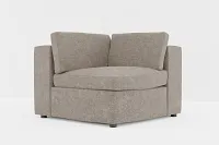 Destin Elite Brown Fabric Corner Chair