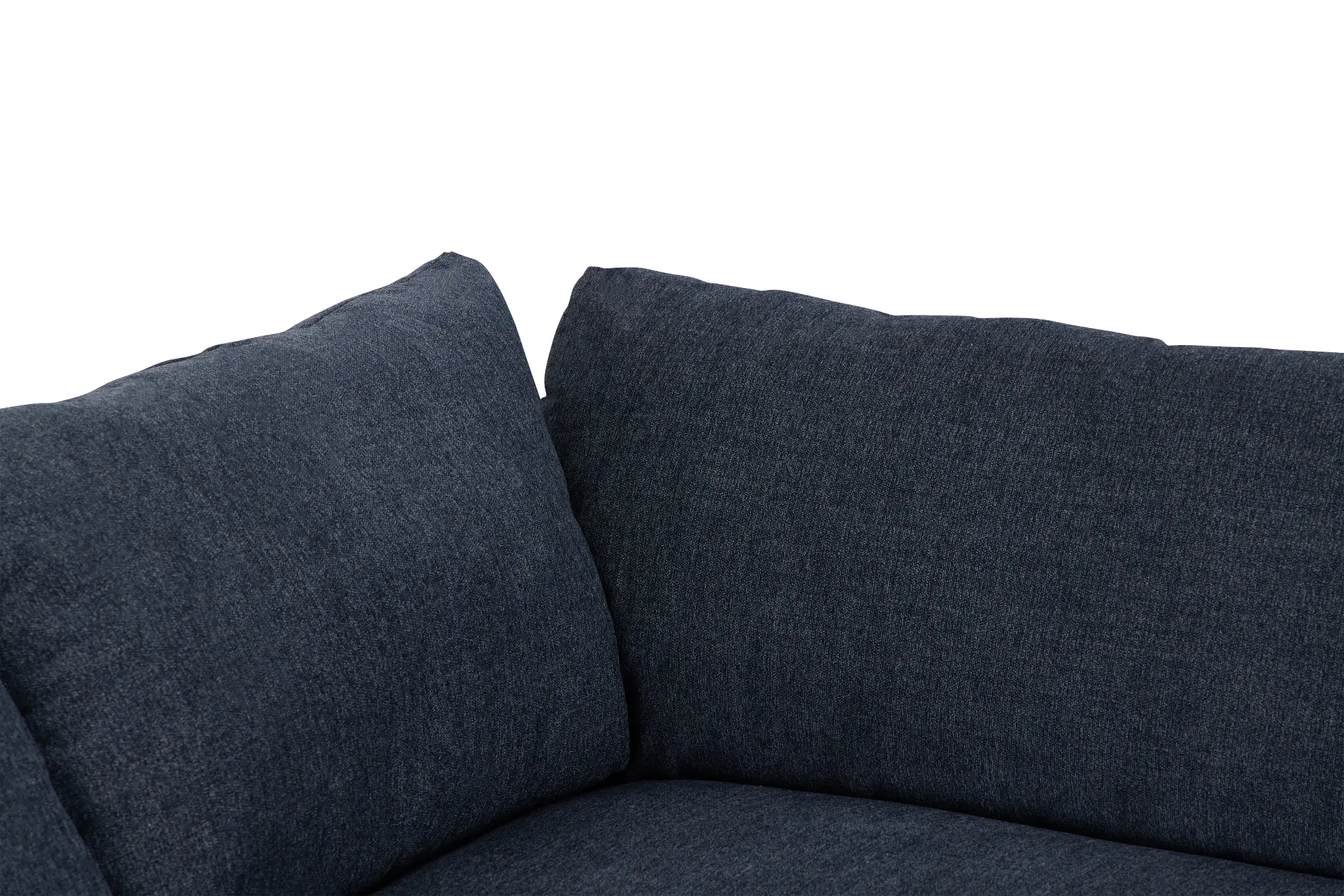 Noah Blue Fabric Small Two-arm Sectional Noah Blue Fabric Small Two-arm Sectional