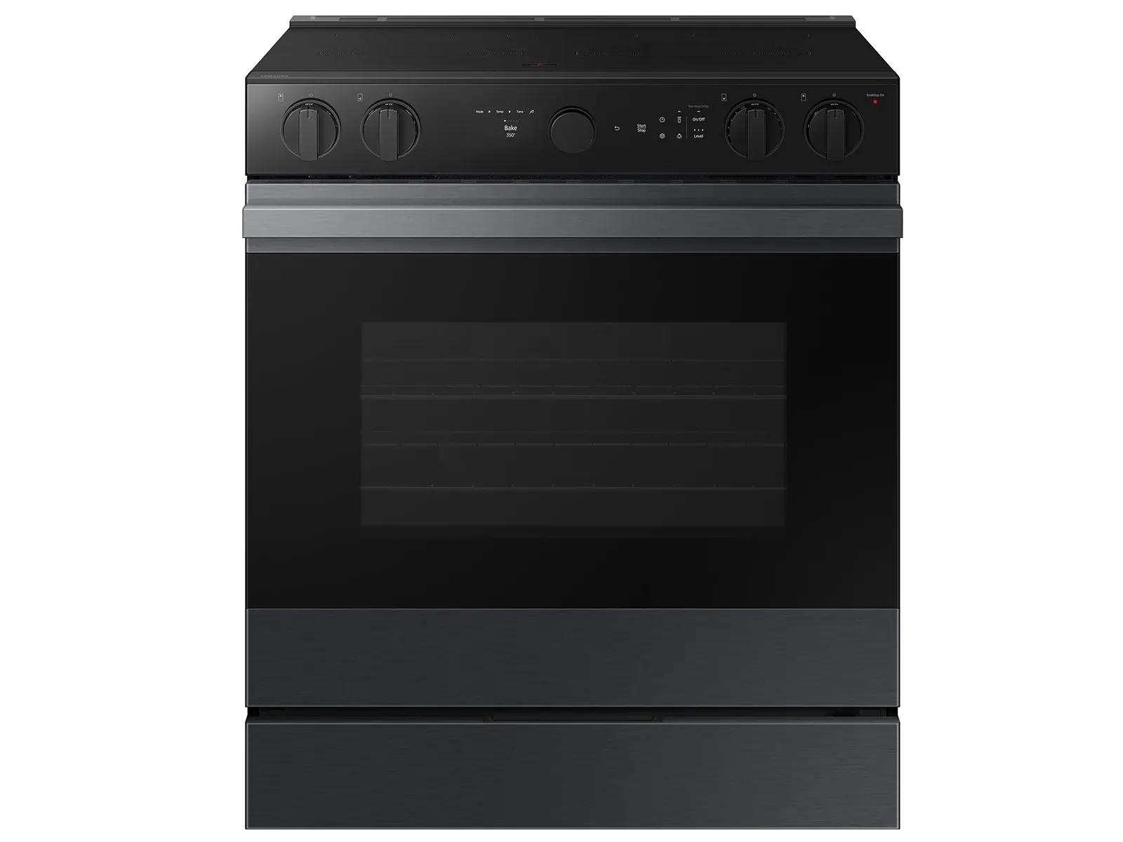 Samsung Bespoke Series Black Electric Range