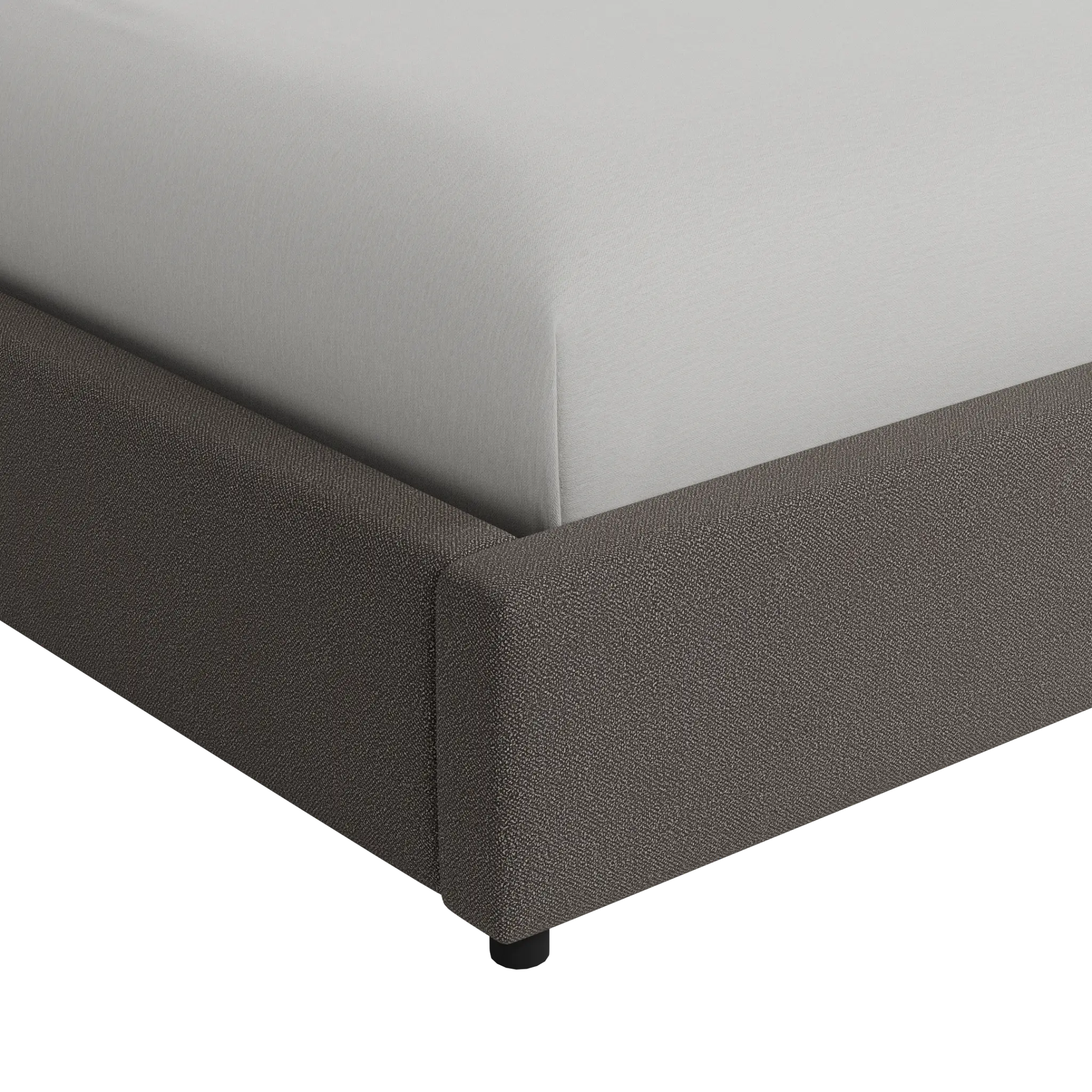 Grayton Elite Dark Gray 44" Upholstered Platform Bed Grayton Elite Dark Gray 44" Upholstered Platform Bed