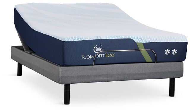 Serta Icomfort Eco F15gl Firm Motion Perfect 4 Adjustable Base Set