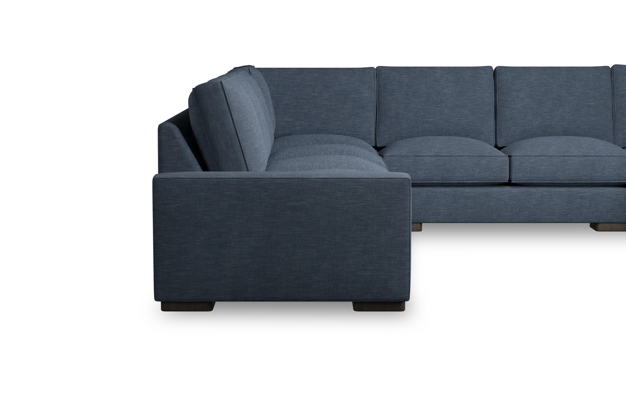 Edgewater Elevation Dark Blue Large Right Chaise Sectional
