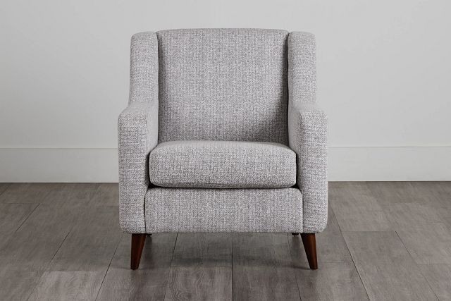 Zeta Pewter Accent Chair