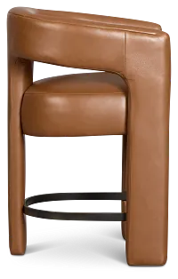 Sedona Brownmicro 24" Upholstered Barstool
