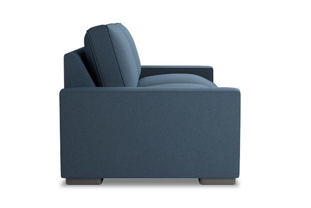 Edgewater Elite Blue 84" Sofa W/ 2 Cushions
