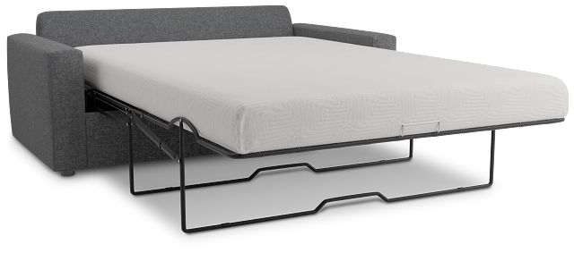 Siesta Delray Dark Gray Fabric Cooling Memory Foam Sleeper