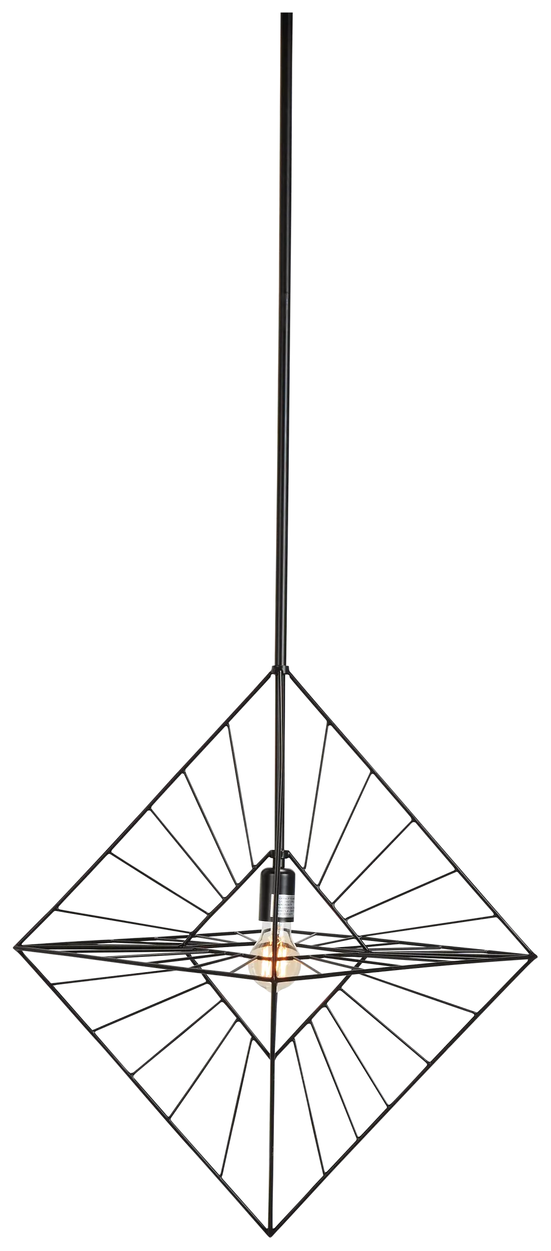 Cage Black Pendant Cage Black Pendant