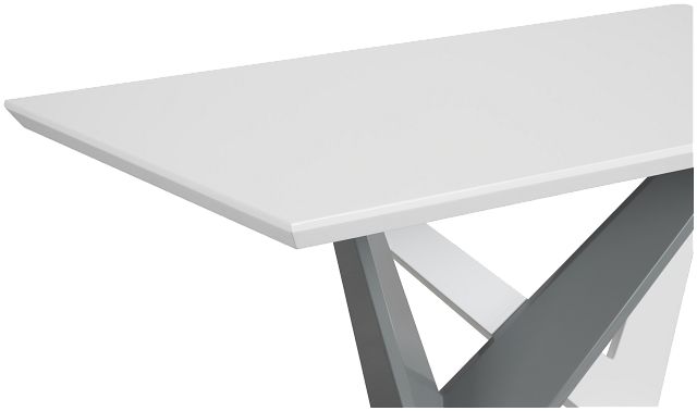 Lennox White Rectangular Table