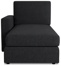 Citymod Dark Gray Fabric Left Chaise