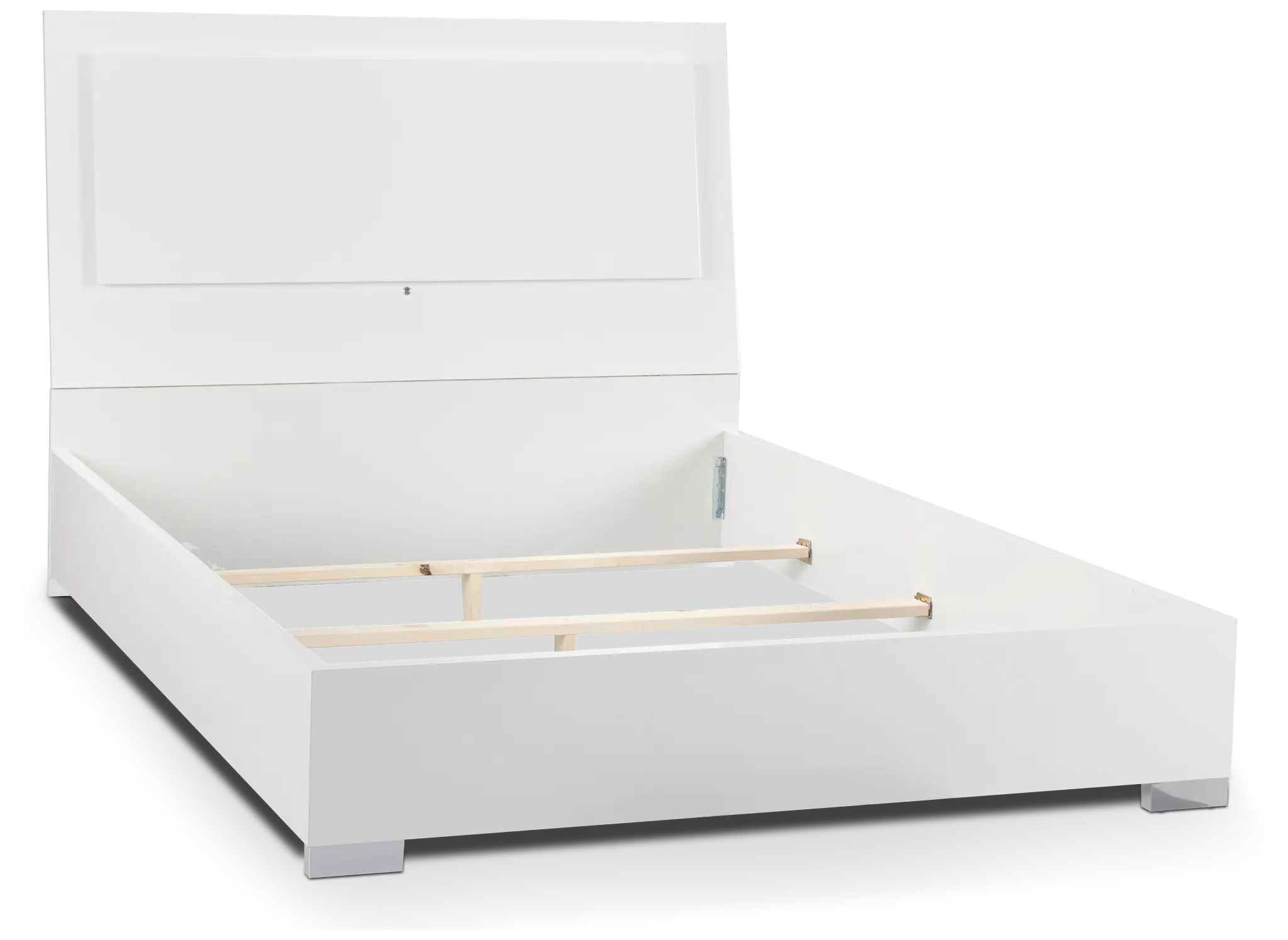 Verona White Platform Bed Verona White Platform Bed
