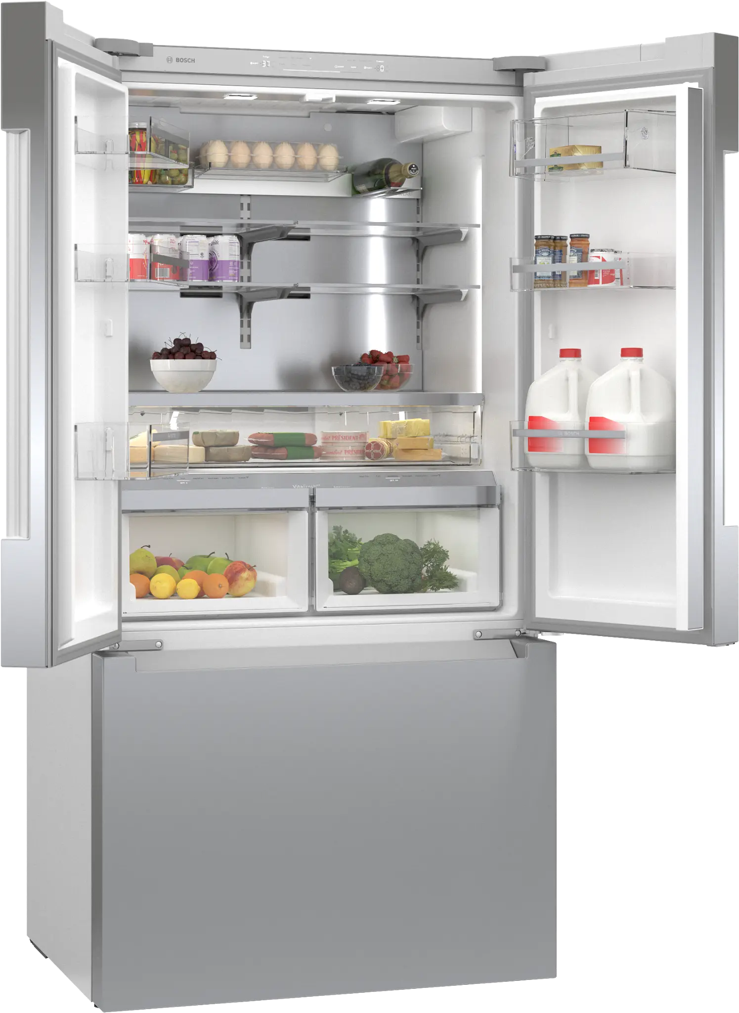 Bosch 800 Series Stainless Steel 36" French Door Refrigerator Bosch 800 Series Stainless Steel 36" French Door Refrigerator