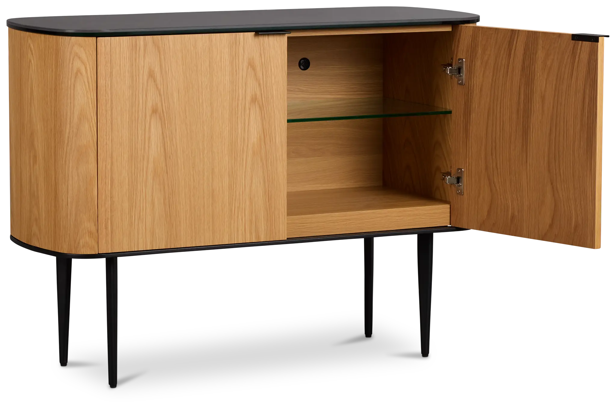 Kayden Light Tone Two-door Cabinet Kayden Light Tone Two-door Cabinet