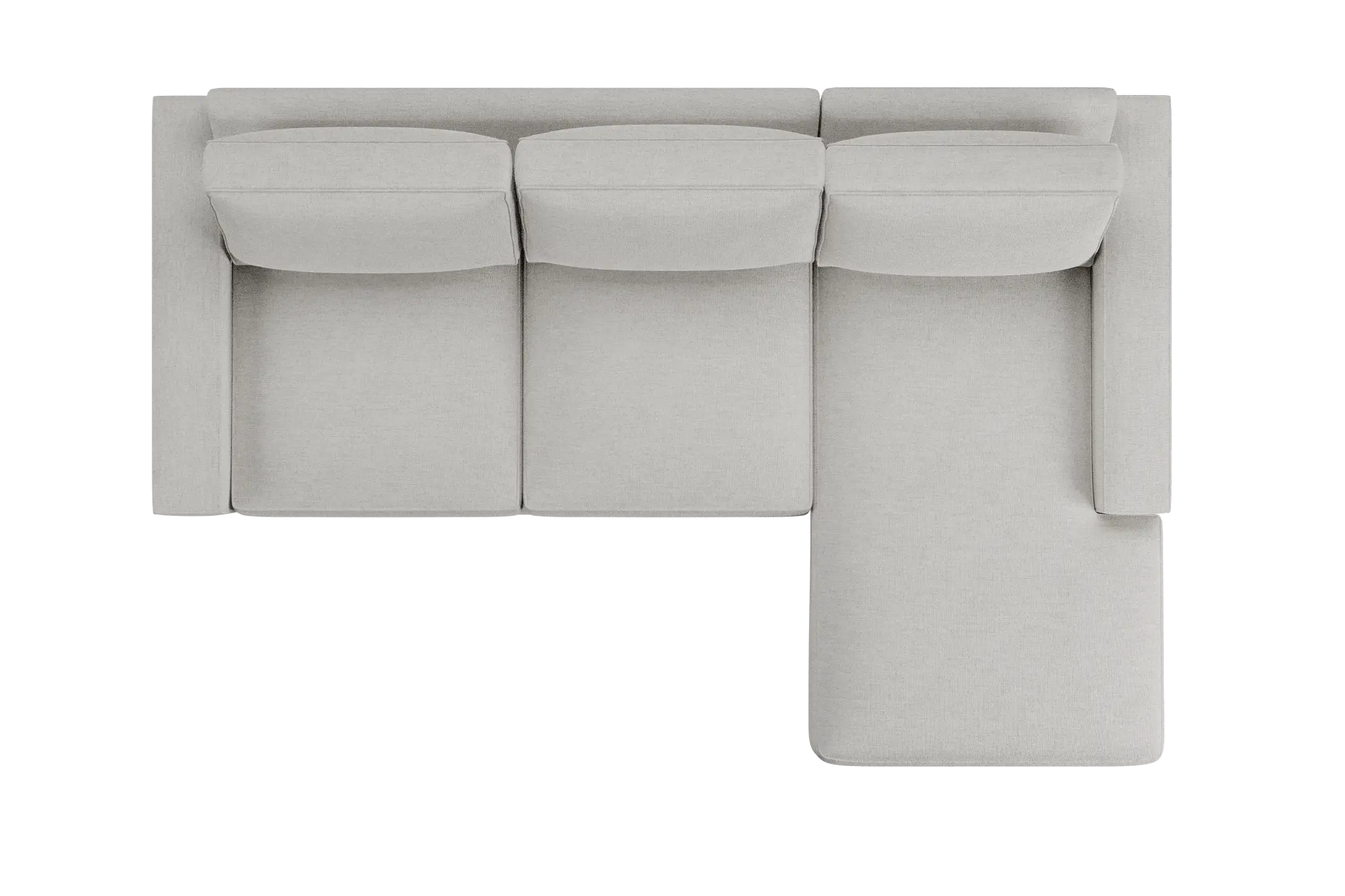 Edgewater Maguire Ivory Right Chaise Sectional Edgewater Maguire Ivory Right Chaise Sectional