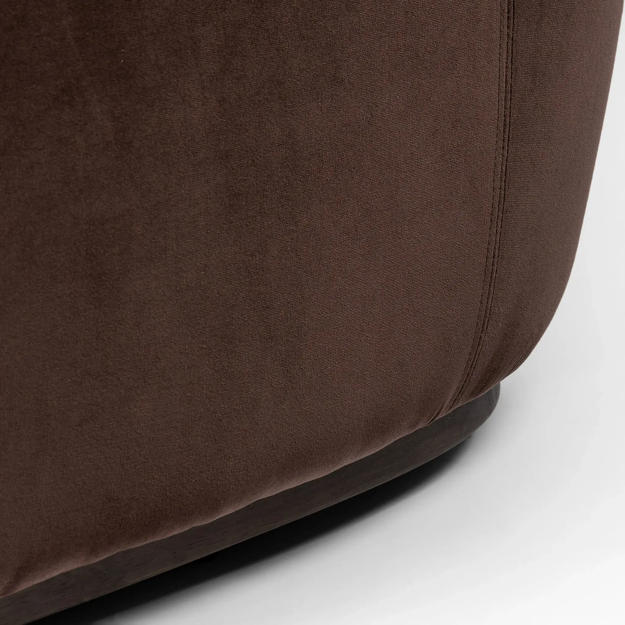 Four Hands Margota Brown Velvet Swivel Accent Chair Four Hands Margota Brown Velvet Swivel Accent Chair