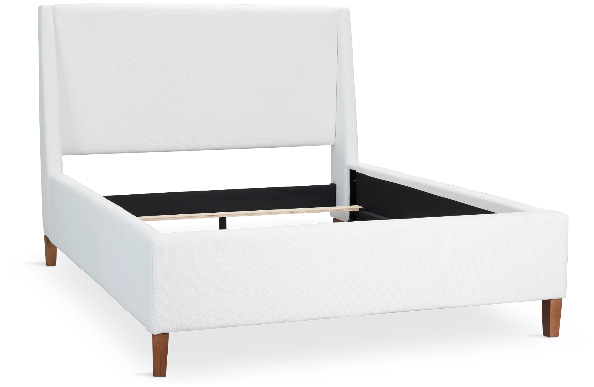 Provo White Uph Panel Bed