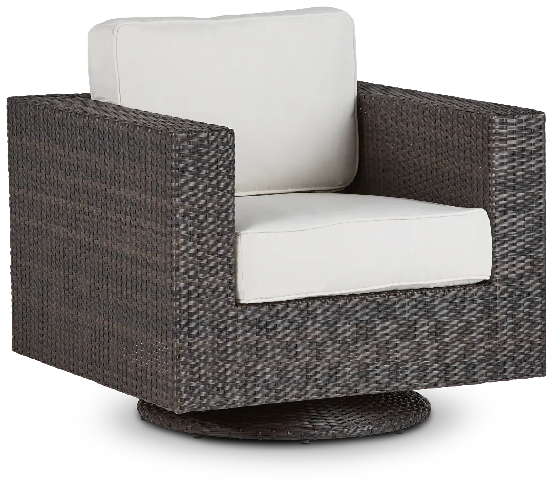 Fina White Swivel Chair Fina White Swivel Chair