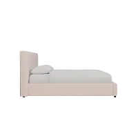 Grayton Joya Light Pink 44" Upholstered Platform Bed