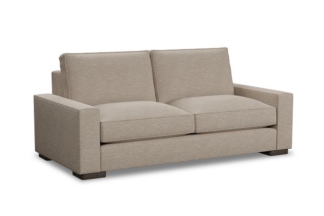 Edgewater Victory Taupe 84" Sofa W/ 2 Cushions