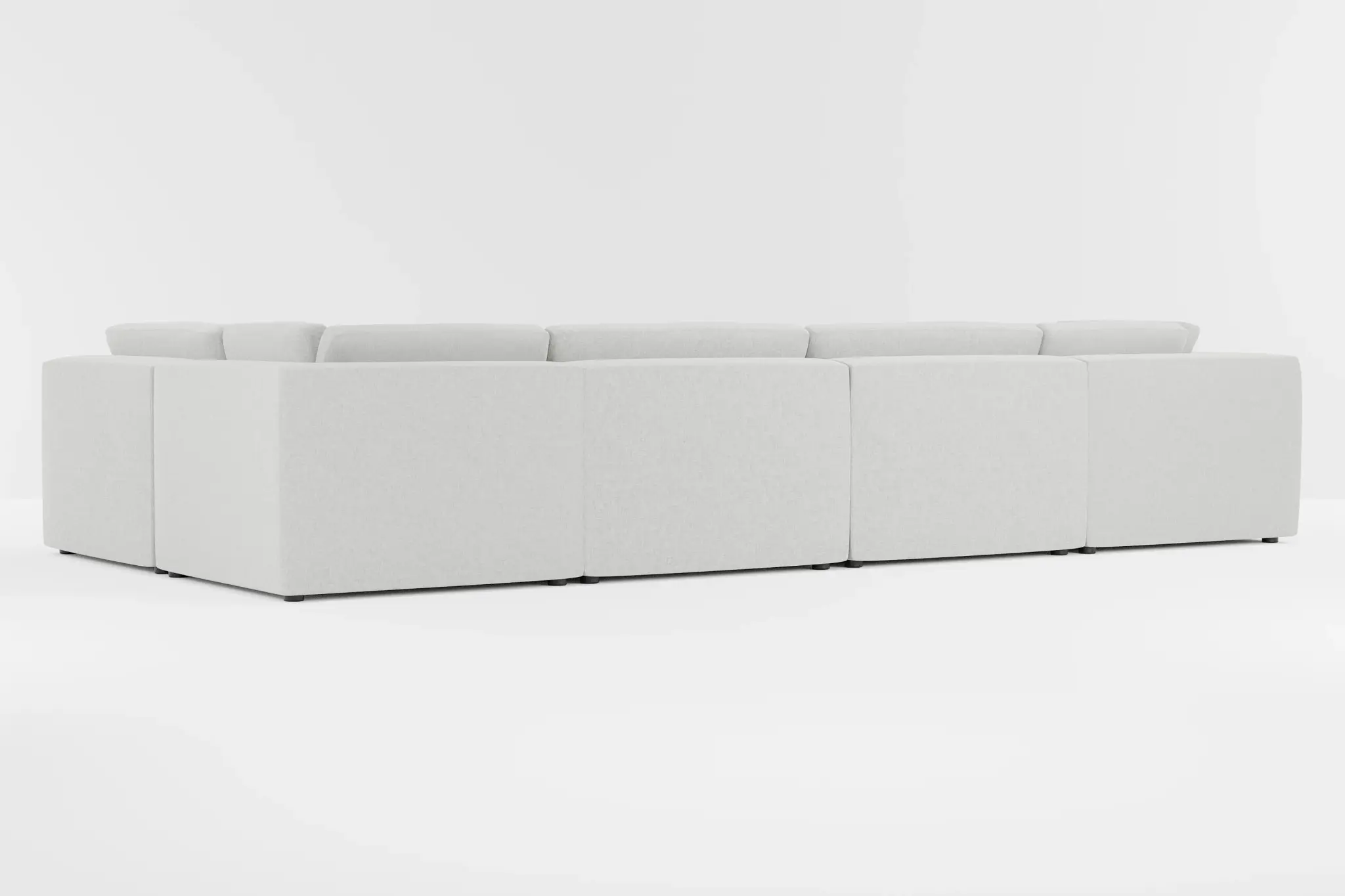 Destin Delray Pewter Fabric 8-piece Pit Sectional Destin Delray Pewter Fabric 8-piece Pit Sectional