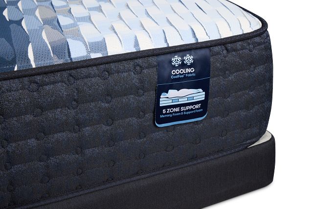 Serta Icomfort Aveda Plush Low-profile Mattress Set