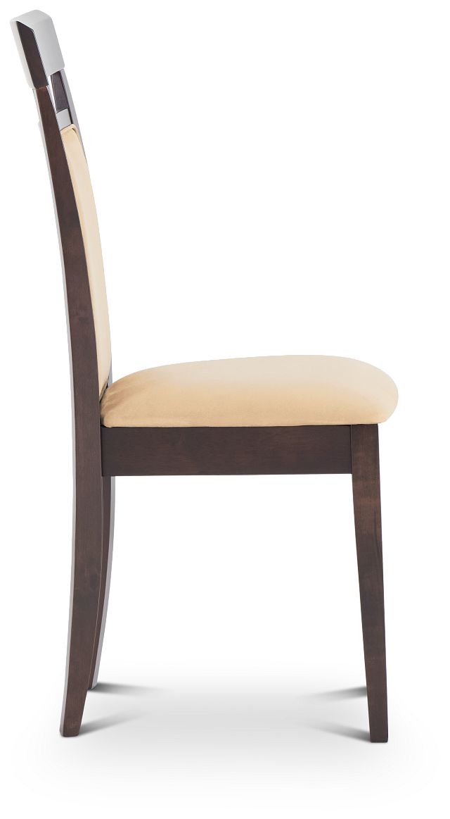 Catania Mid Tone Upholstered Side Chair (3)