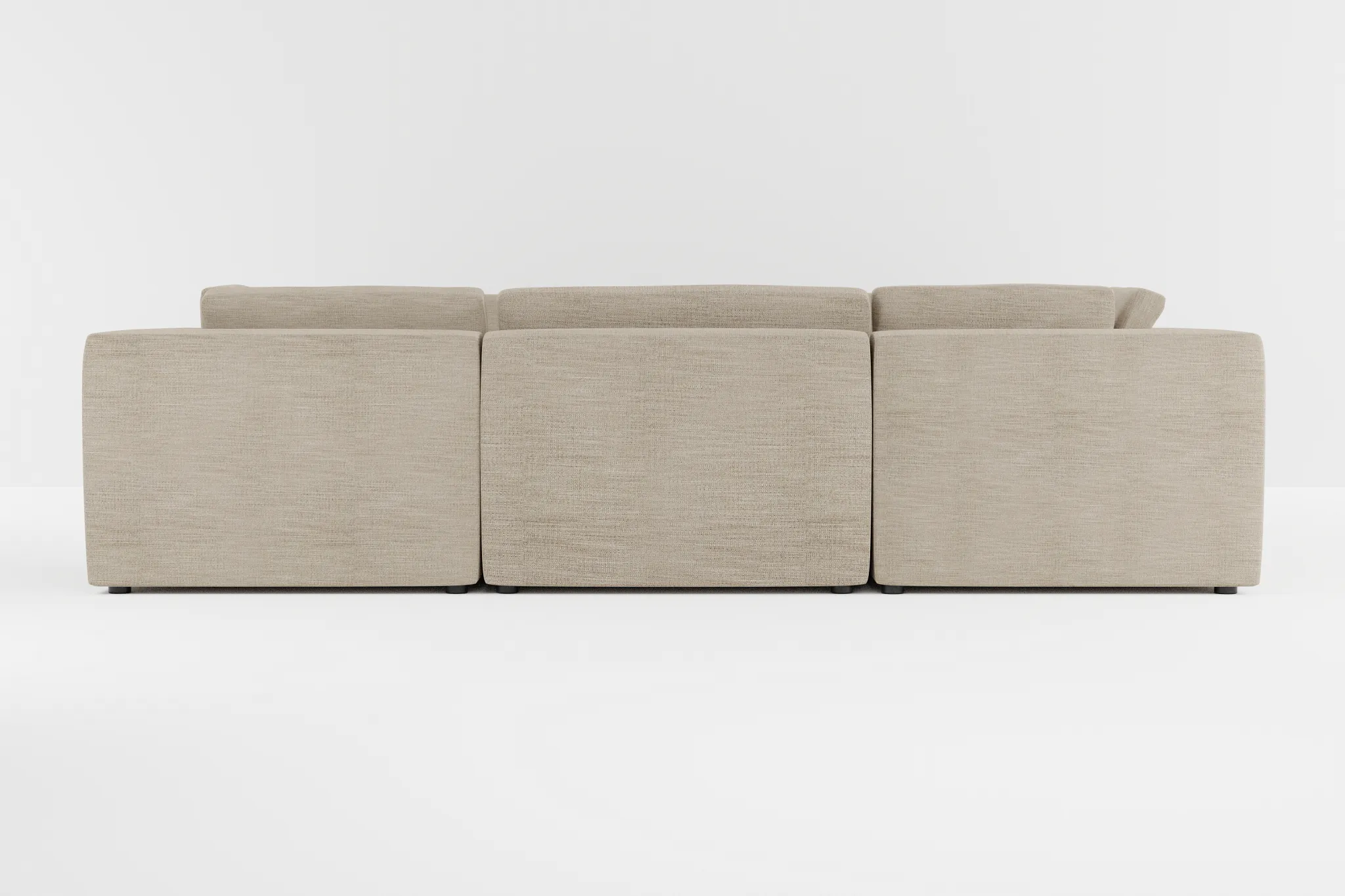 Destin Victory Taupe Fabric 8-piece Modular Sectional