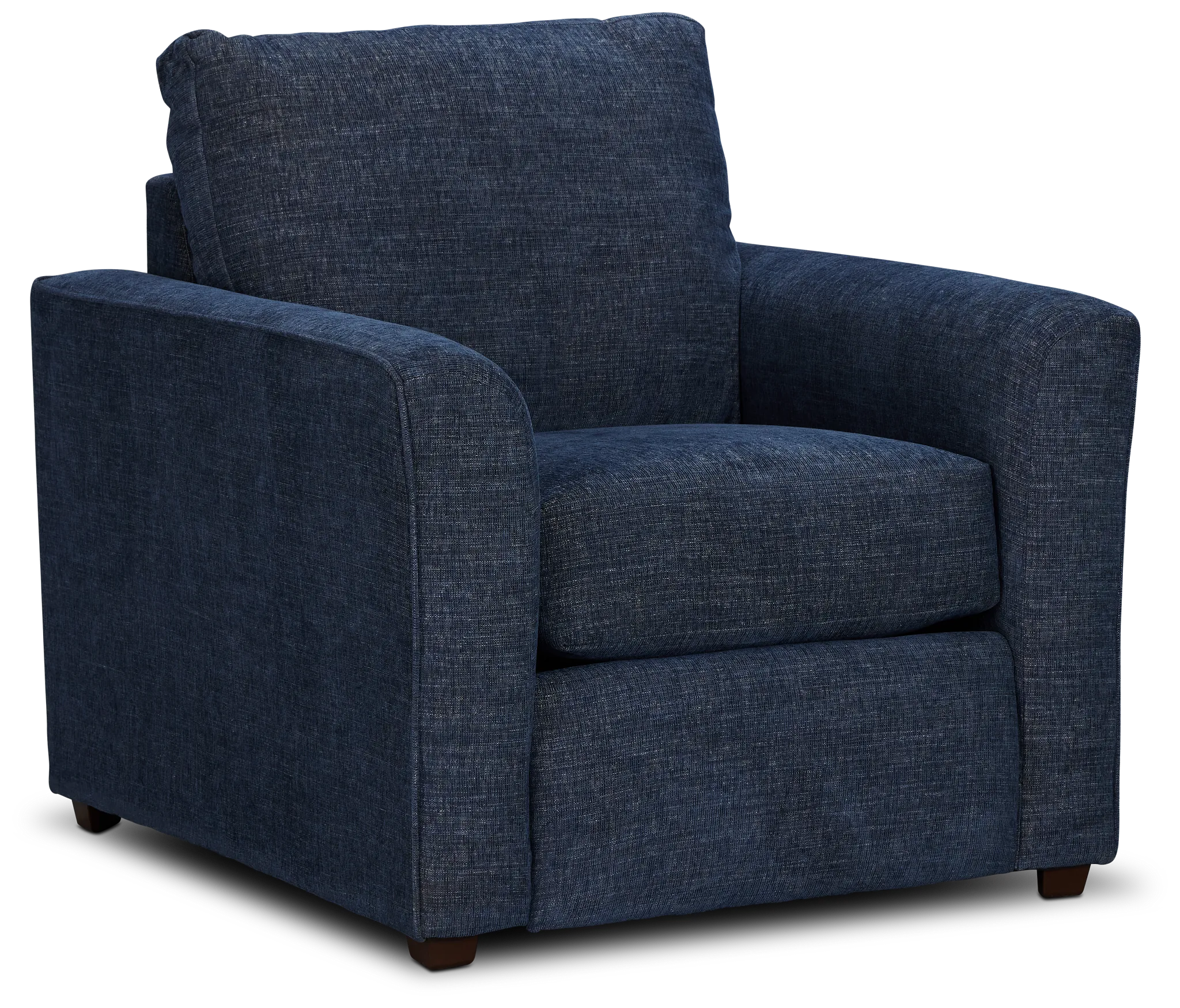 Davis Dark Blue Micro Chair