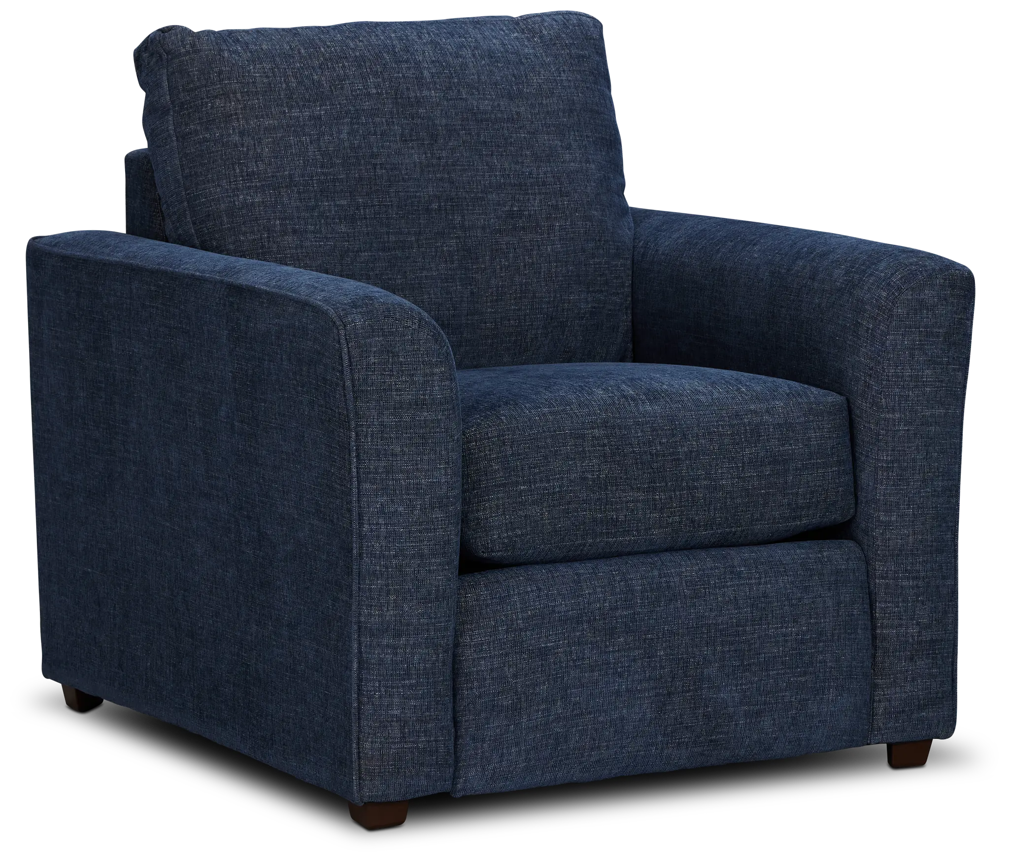Davis Dark Blue Micro Chair Davis Dark Blue Micro Chair
