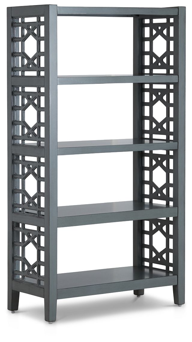 Joplin Gray Bookcase