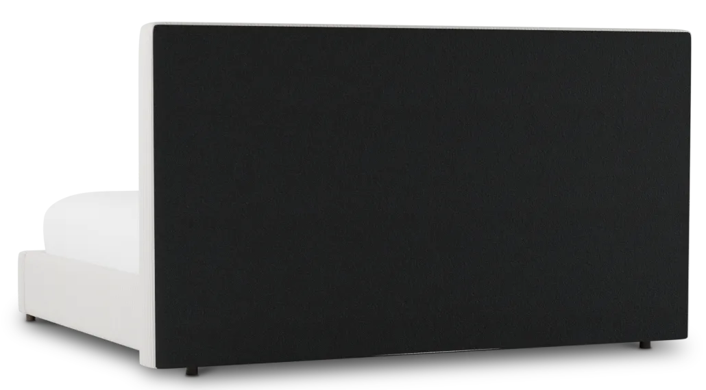 Grayton Lucy Light Beige 54" Upholstered Platform Bed