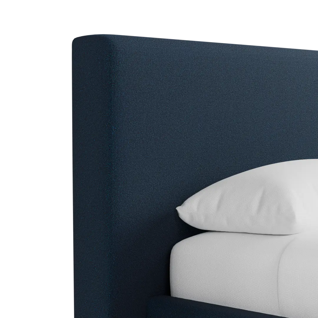 Grayton Elite Navy 44" Upholstered Platform Bed Grayton Elite Navy 44" Upholstered Platform Bed