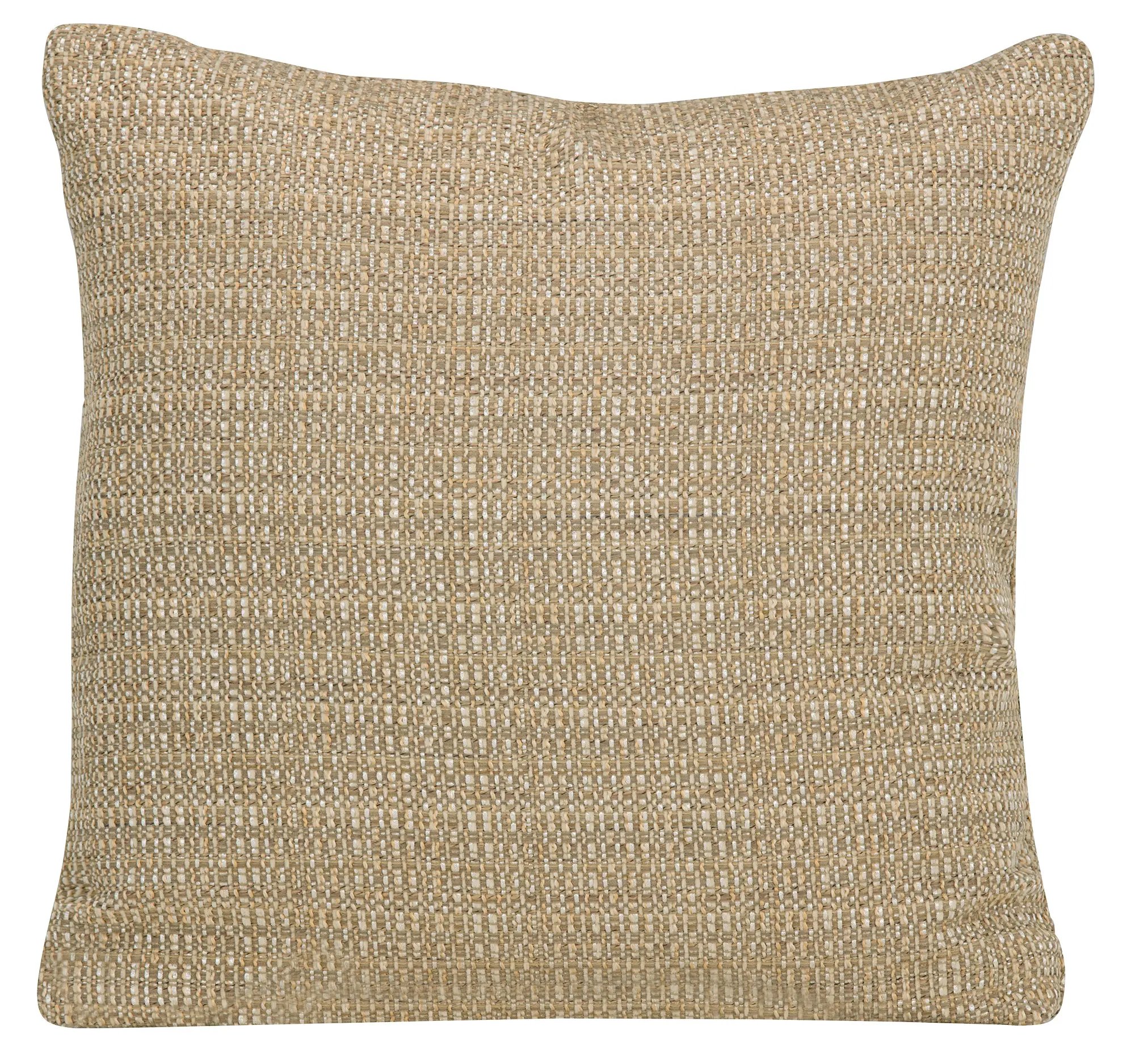 Jackie Gold Fabric Square Accent Pillow Jackie Gold Fabric Square Accent Pillow