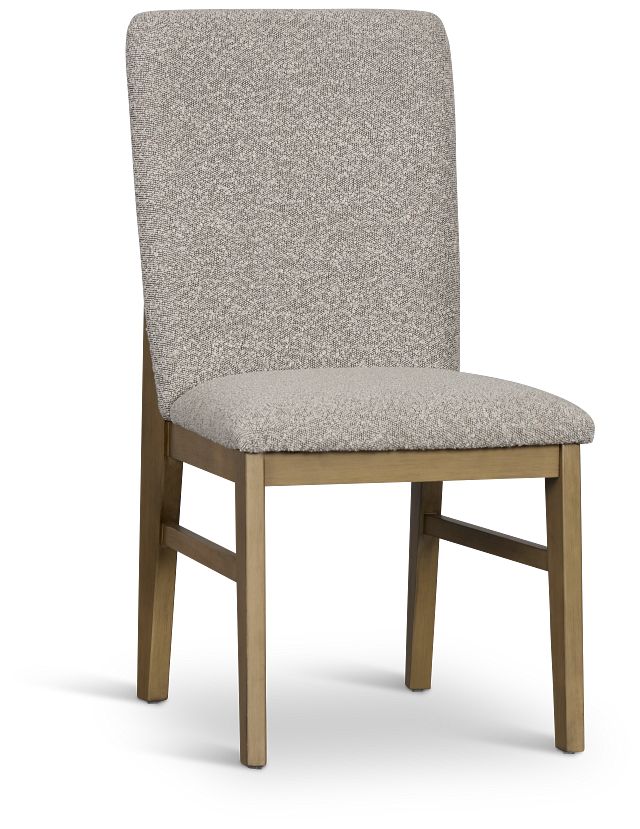 Modesto Light Tone Upholstered Side Chair