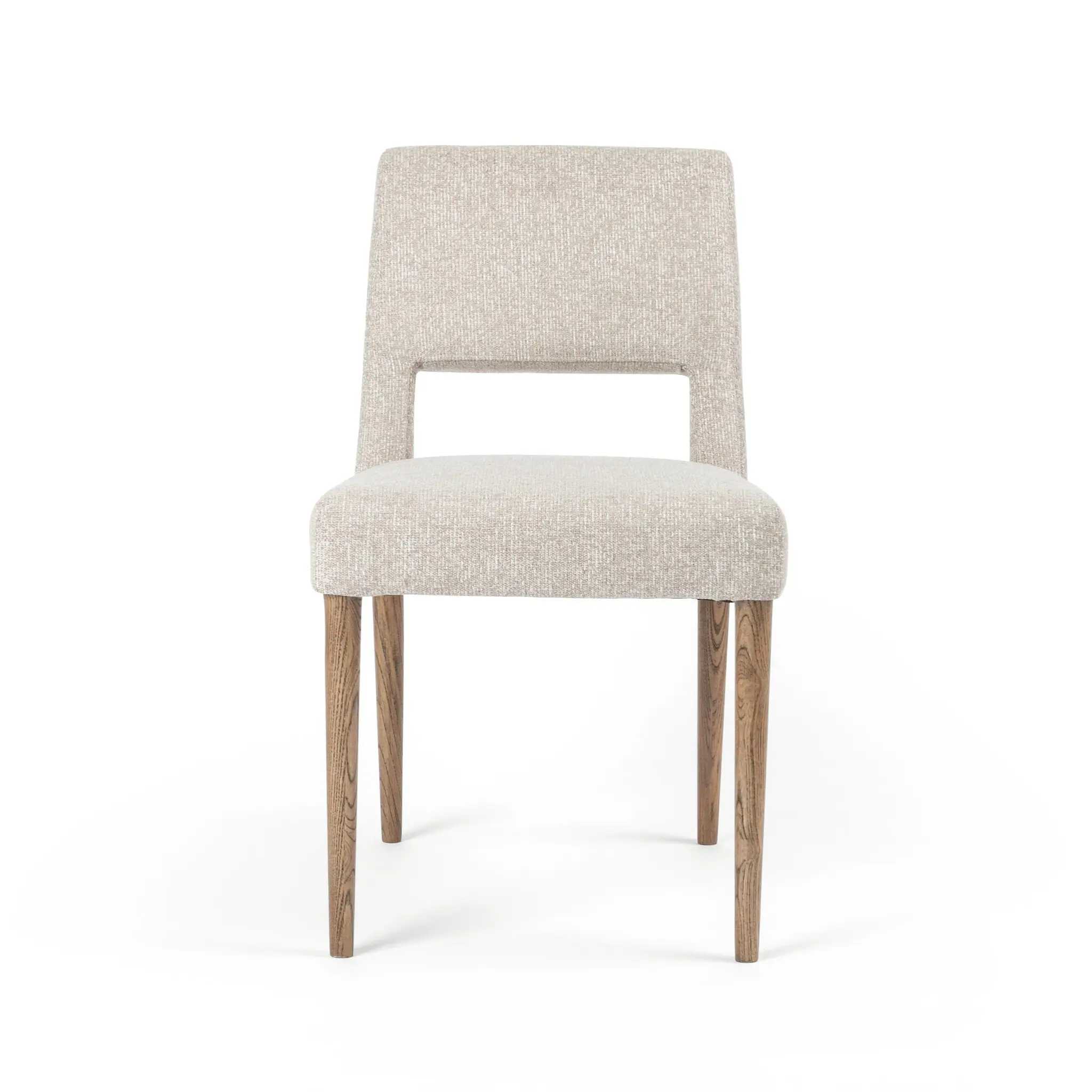 Jono Light Beige Upholstered Side Chair Jono Light Beige Upholstered Side Chair