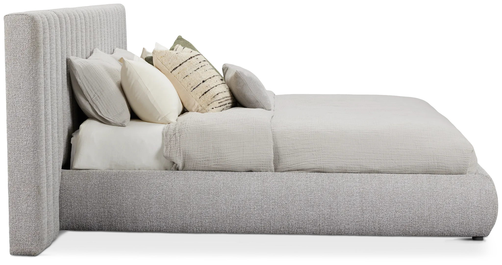 Nomad Gray Uph Spread Bed