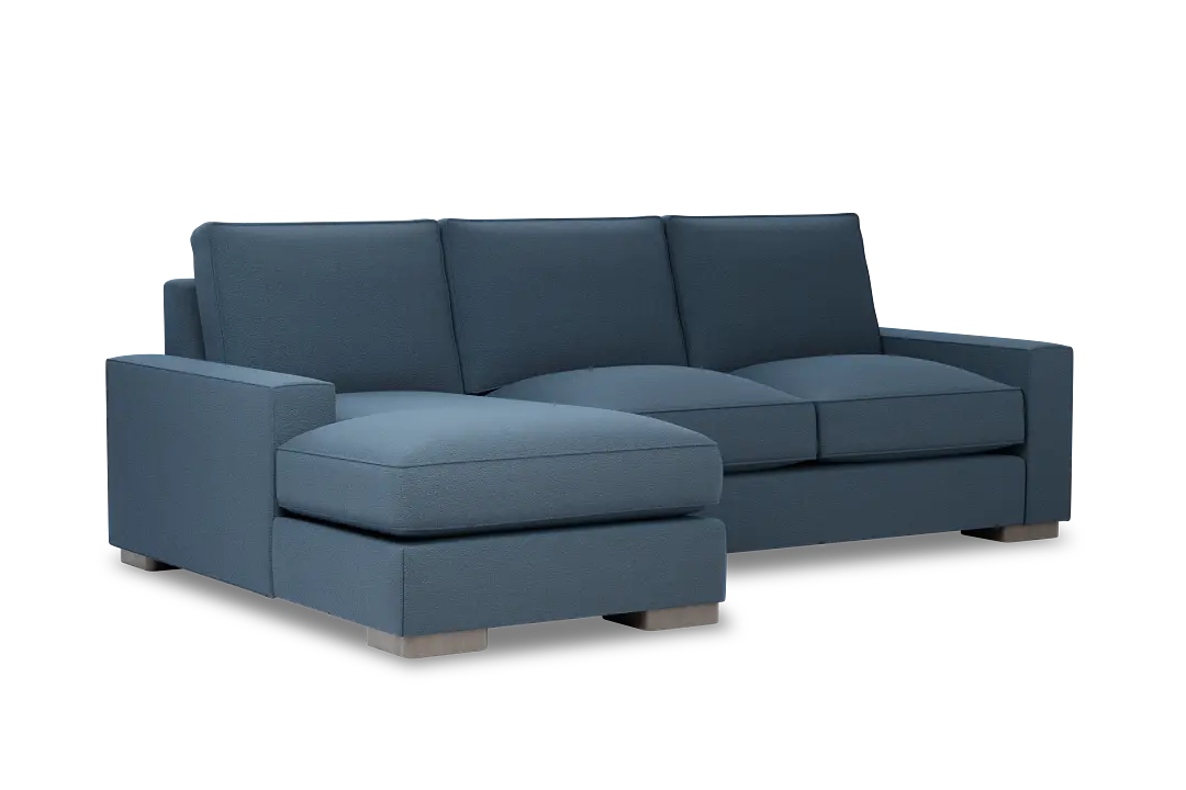 Edgewater Elite Blue Left Chaise Sectional Edgewater Elite Blue Left Chaise Sectional
