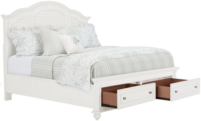 Savannah Ivory Mansion Storage Bed