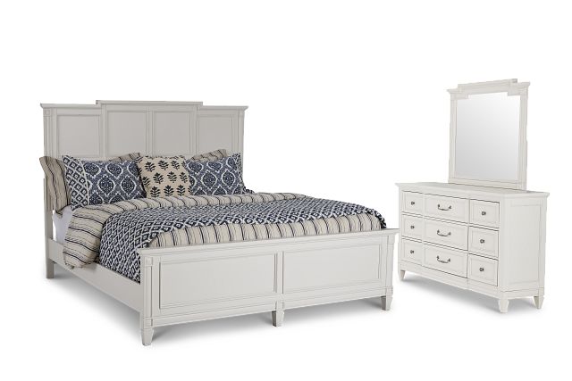 Alexandria Ivory Panel Bedroom