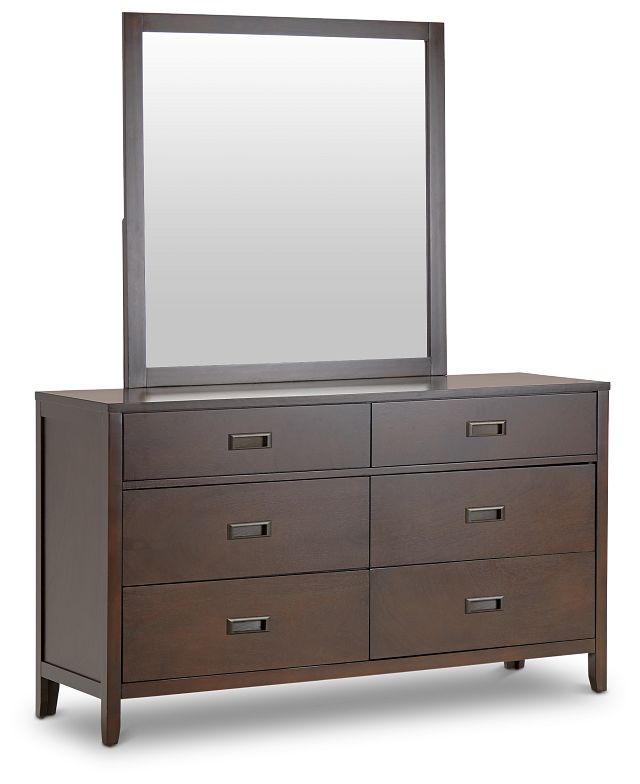 Chatham Dark Tone Dresser & Mirror