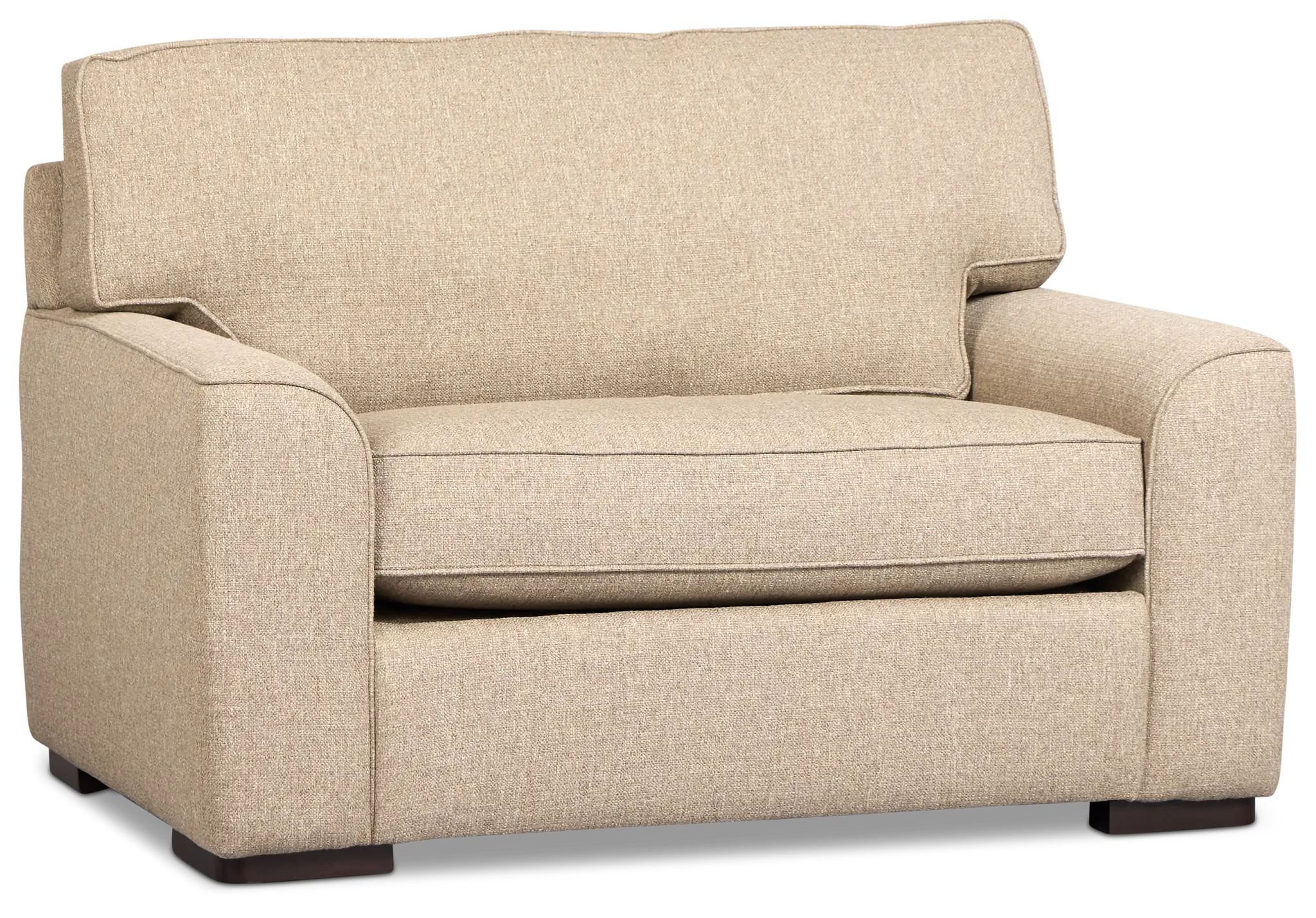 Sinclair Brown Fabric Memory Foam Sleeper Sinclair Brown Fabric Memory Foam Sleeper