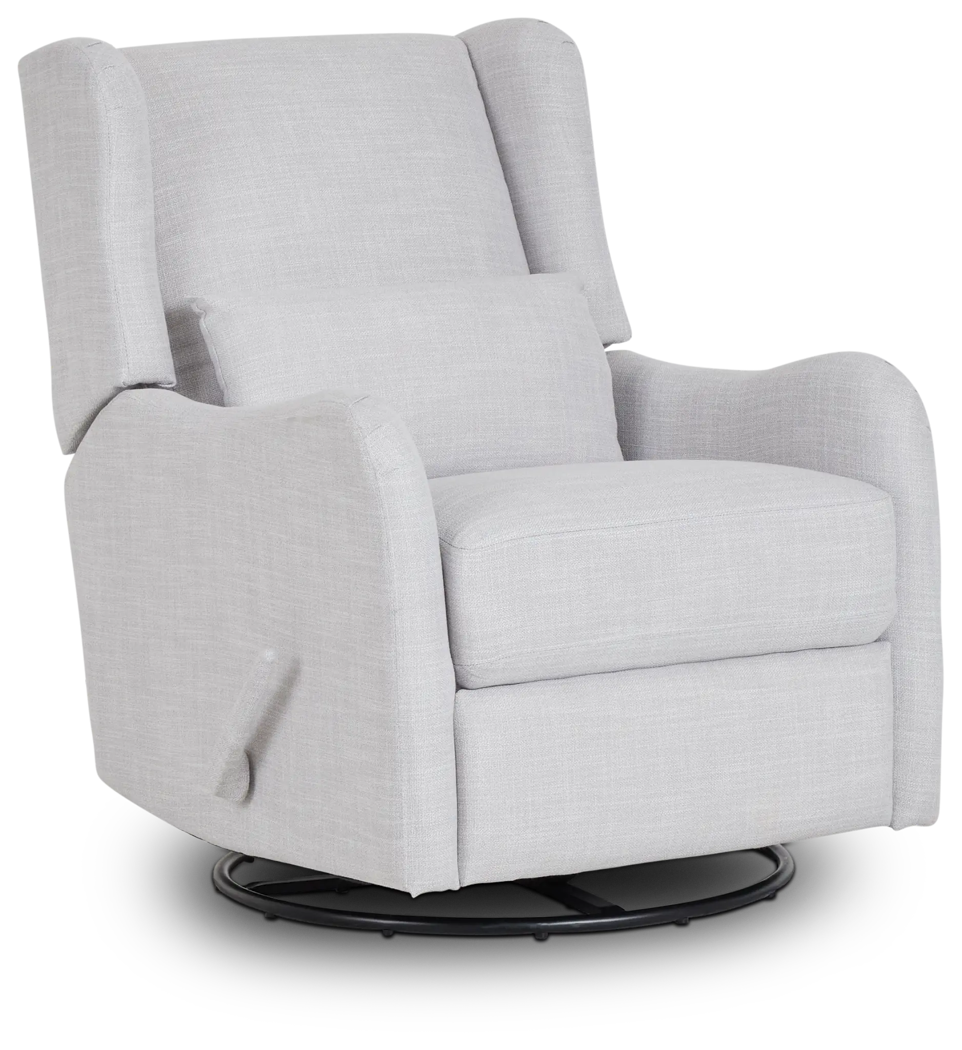 Georgia Gray Fabric Swivel Glider Recliner Georgia Gray Fabric Swivel Glider Recliner