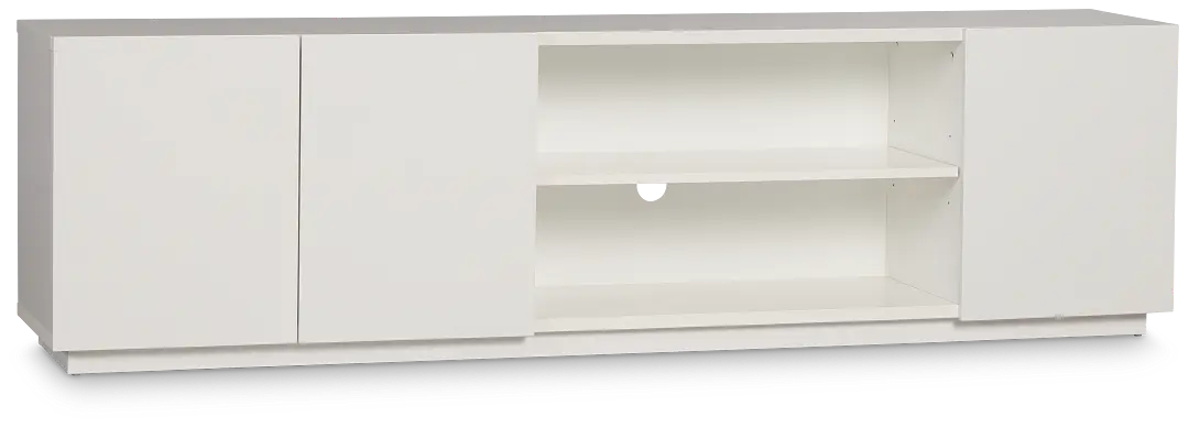 Alessandria White 88" Tv Stand Alessandria White 88" Tv Stand
