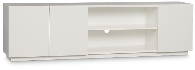 Alessandria White 88" Tv Stand