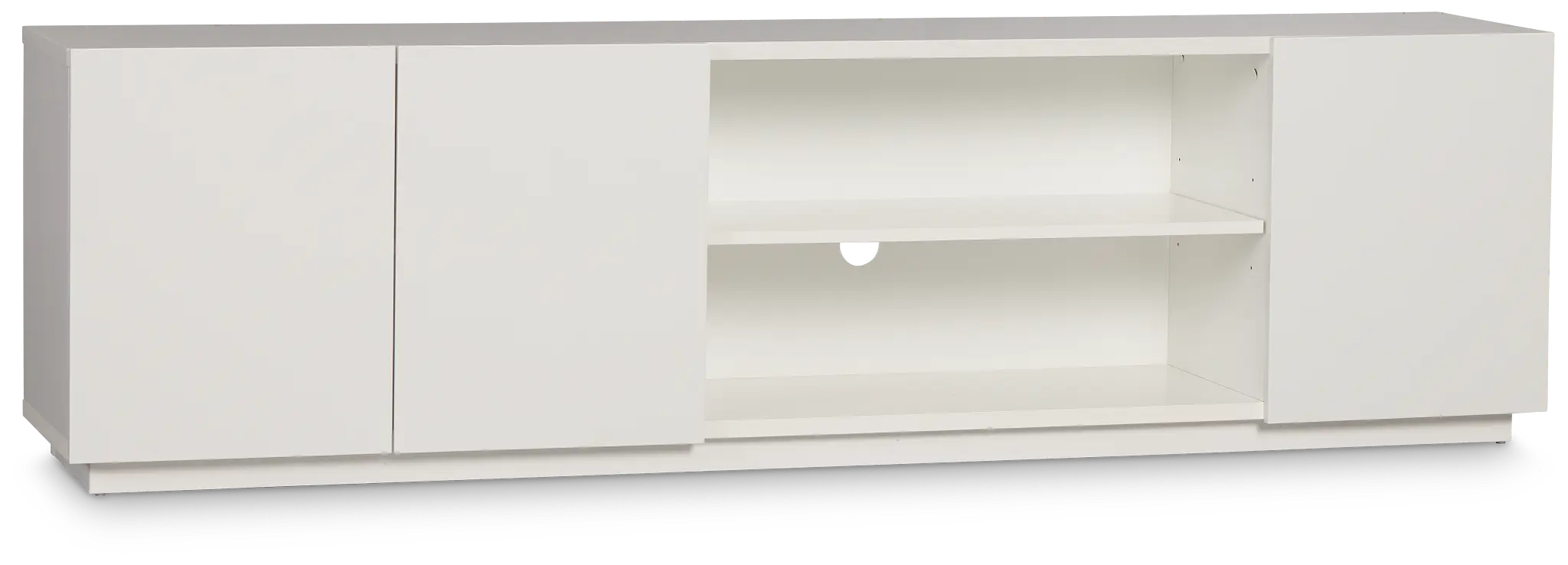 Alessandria White 88" Tv Stand Alessandria White 88" Tv Stand