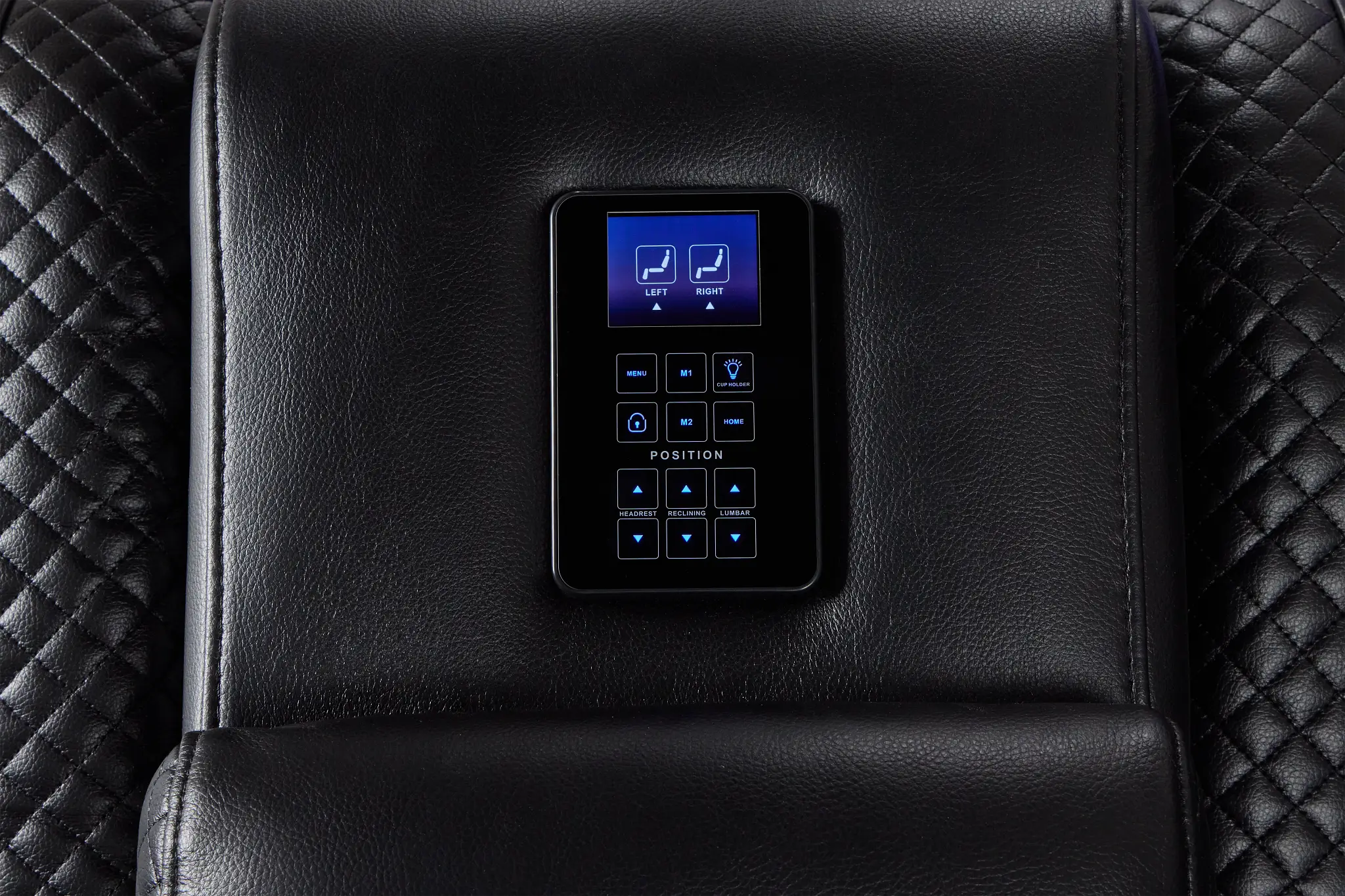 Troy Black Micro Left Console Love Reclining Sectional Troy Black Micro Left Console Love Reclining Sectional