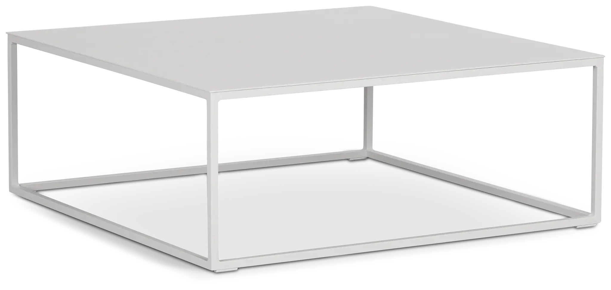 Malaga White Square Coffee Table Malaga White Square Coffee Table