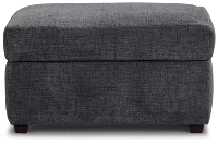 Maxie Dark Gray Micro Ottoman